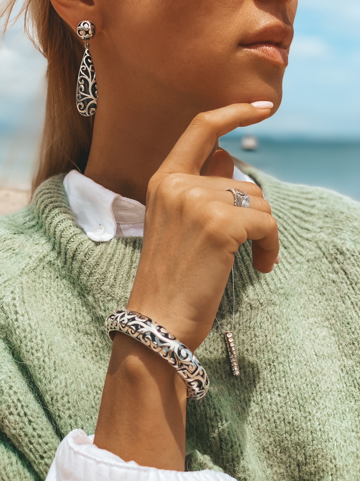 Bougainvillea Earrings