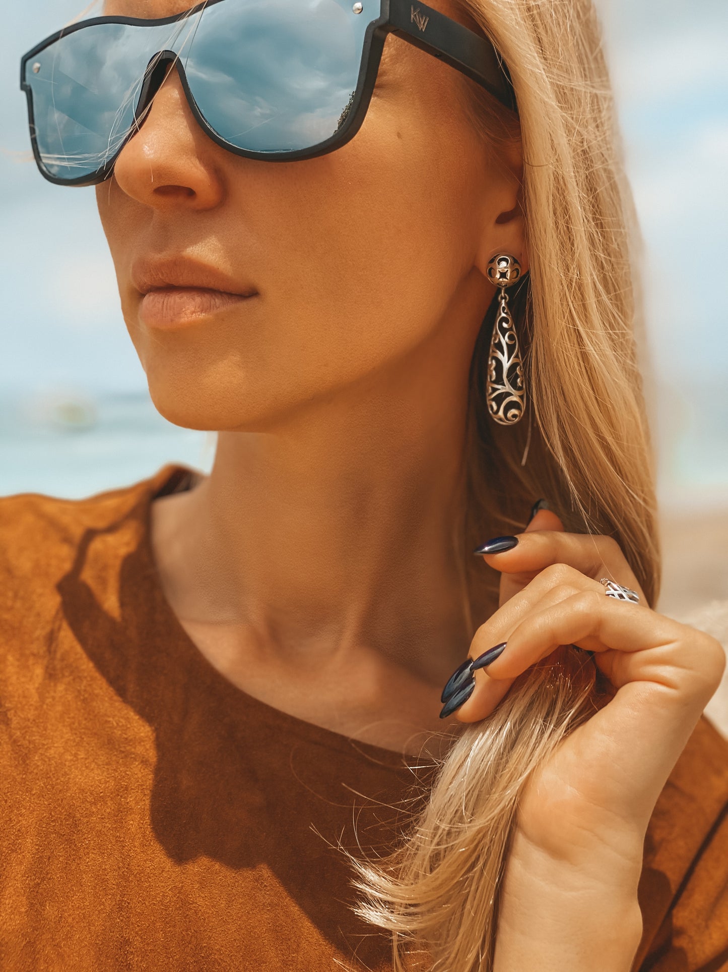 Bougainvillea Earrings