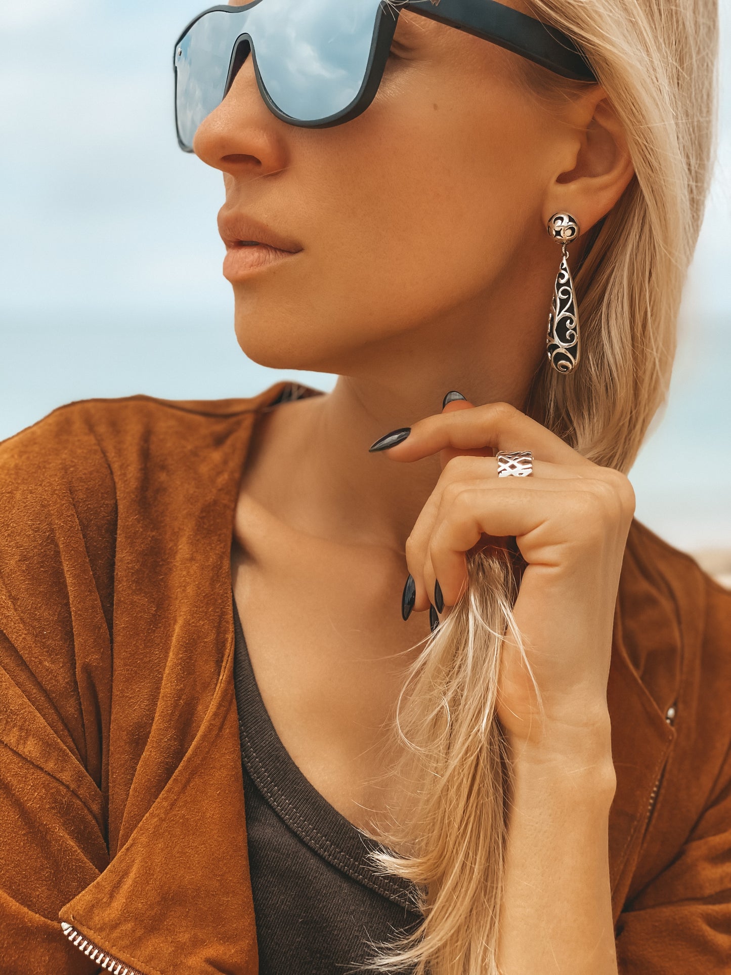 Bougainvillea Earrings