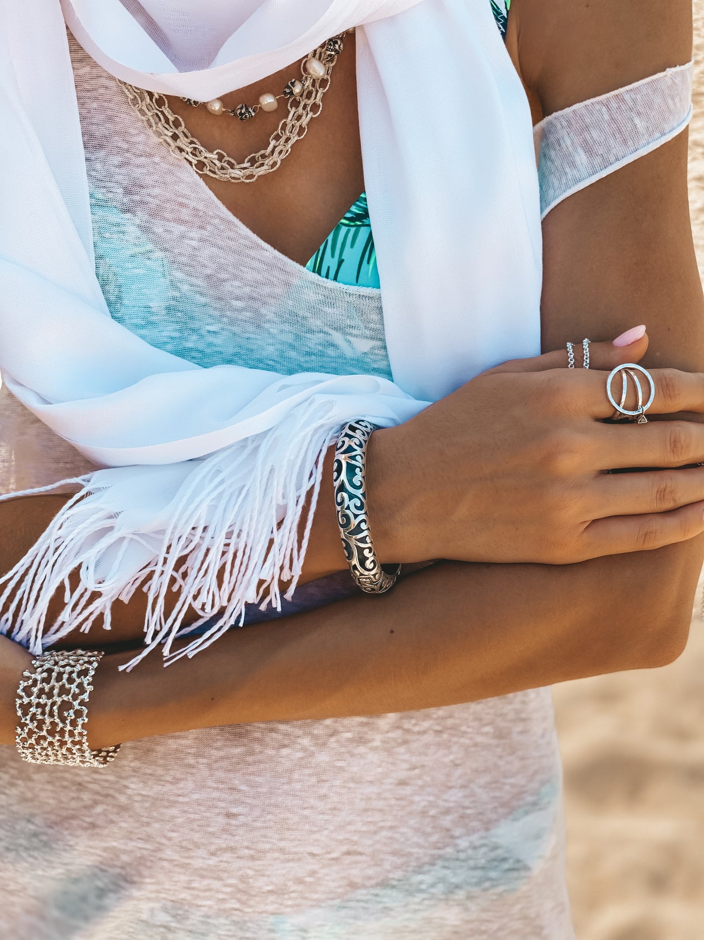 Bougainvillea Bracelet