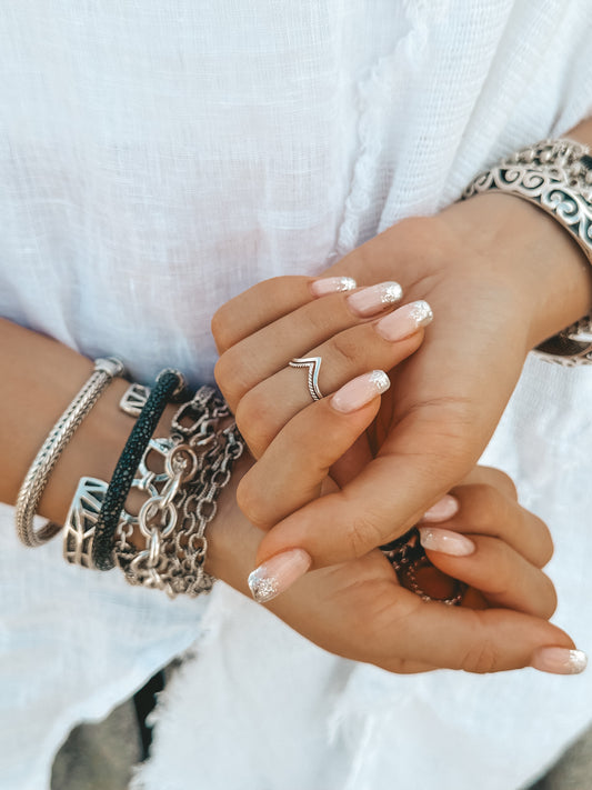 Double Bird Phalanx/ Pinky Ring