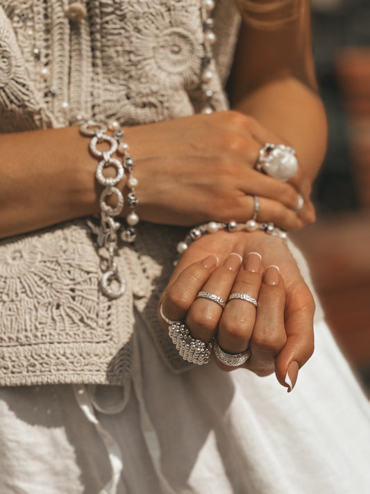 Moon Path Morning Ring